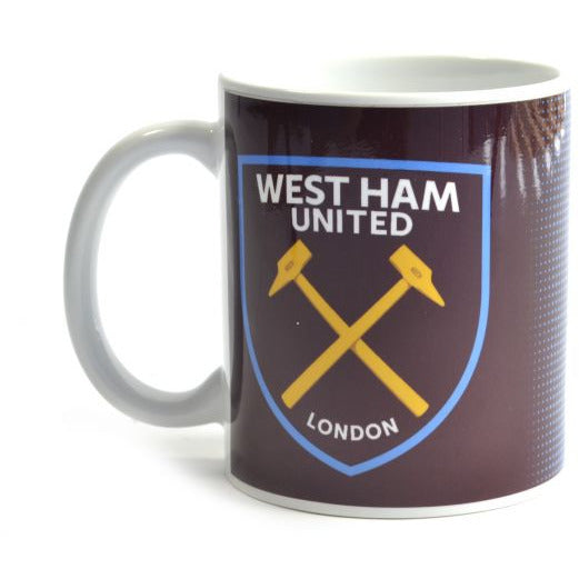 West Ham United Half Tone 11oz boxed mug